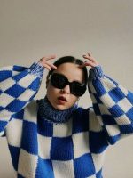 دورس بافتنی شطرنجی